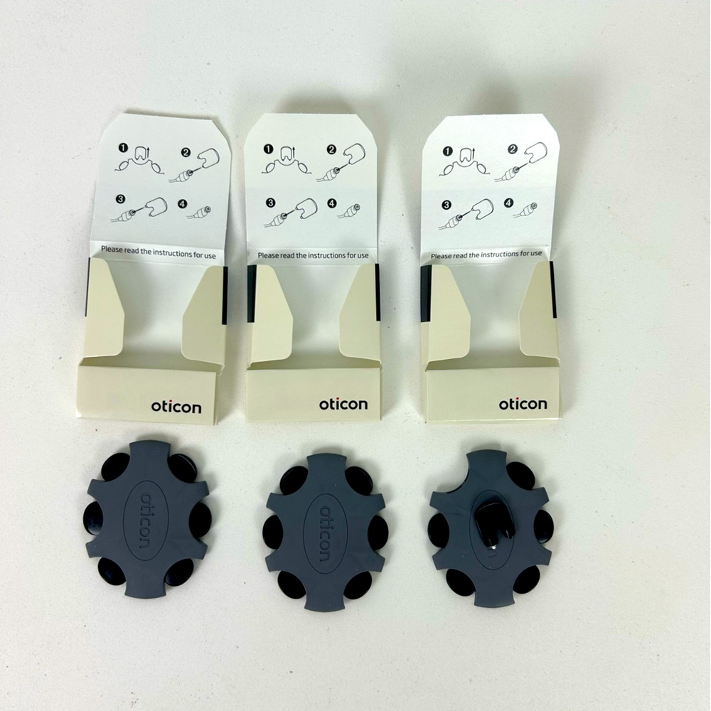 3 Boxes Oticon MiniFit ProWax Hearing Aid Filters Brand New In Box